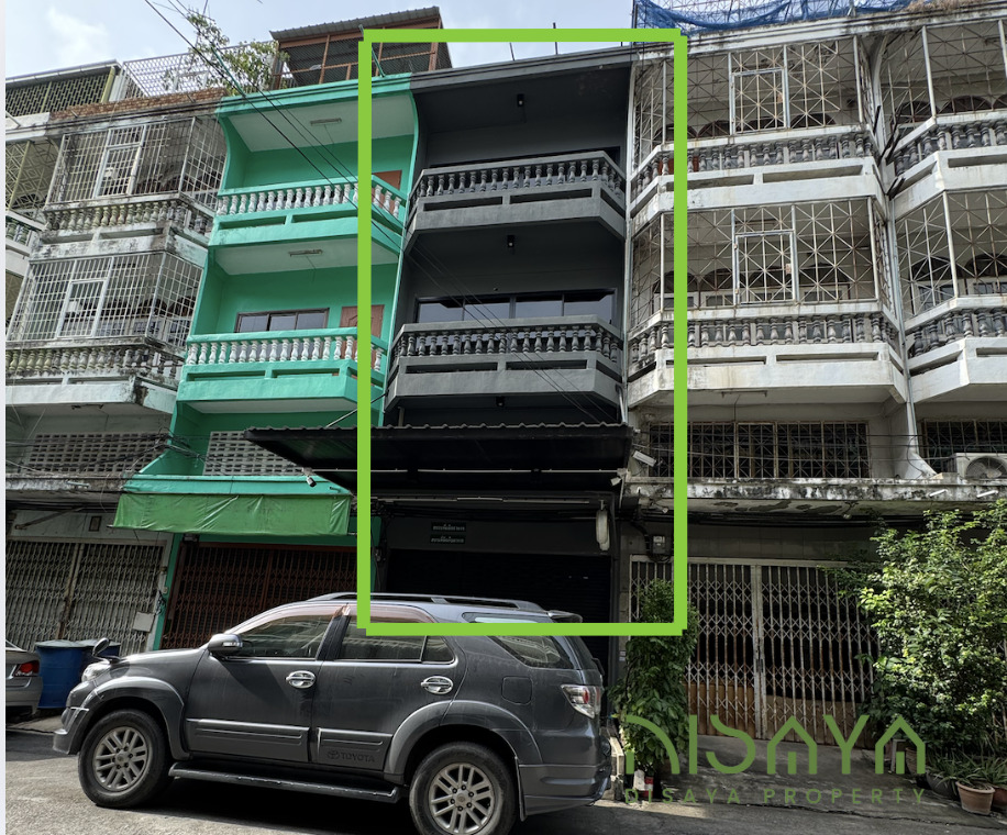 อาคารพาณิชย์ : สุขสวัสดิ์ 37/4 ติดทางลงสะพานภูมิพล